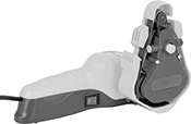 Image of Product. Front orientation. Exploded view. Blade Sharpeners. Electric Blade Sharpeners, For Sharpening Knives and Scissors.
