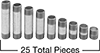 Standard-Wall Galvanized Iron and Steel Threaded Pipe Nipples and Pipe Assortments