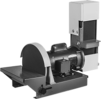 Image of Product. Sander. Front orientation. 1/2 hp. Combination Disc and Belt Sanders.