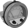 Image of Product. Front orientation. Differential Pressure Switches. Differential Pressure Switches with Dial Indicator for Air.