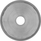 Image of Product. Front orientation. Cutoff Wheels. Bench Grinder Cutoff Wheels for Carbide, Ceramic, and Glass.
