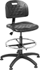 Adjustable-Height Swivel Stools with Backrest