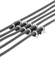 Image of ProductInUse. Front orientation. Cable Holders. Multiline Cable Holders.