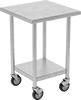 Stainless Steel Tables with Shelves
