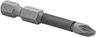 Image of Product. Quick-Change Hex Shank. Front orientation. Screwdriver Bits. Pozidriv® Bits For Impact Drivers, For Power Tools.
