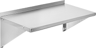 Image of Product. Front orientation. Shelving. Wall-Mount Shelving.