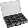 Compartmented Boxes with Handle and Adjustable Dividers