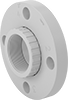 CPVC Pipe Flanges for Chemicals