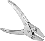 Image of Product. With Brass Jaws. Front orientation. Parallel-Jaw Pliers. Nonmarring Parallel-Jaw Pliers, Brass Jaw.