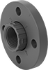 Thick-Wall Plastic Pipe Flanges for Water