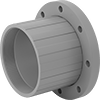 Thick-Wall Plastic Pipe Flanges for Water