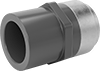 Thick-Wall Plastic Pipe Fittings for Water