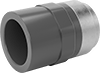 Thick-Wall Plastic Pipe Fittings for Water