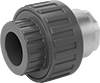 Thick-Wall Plastic Pipe Fittings for Water