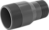 Thick-Wall Plastic Pipe Fittings for Water