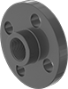 Thick-Wall Plastic Pipe Flanges for Water