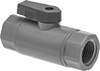 Compact Plastic Threaded On/Off Valves
