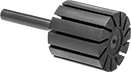 Image of Product. Front orientation. Sanding Sleeve Drums. Flap Sanding Sleeve Drums for Handheld Power Tools.