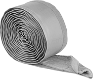 Image of Product. Front orientation. Pipe Insulation. Quick-Connect Fiberglass Pipe Insulation, Slit Tubes.