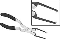 Image of Product. Front orientation. Contains Inset. Electrical Connector Pliers. For Relays.