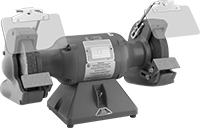 Image of Product. Front orientation. Bench and Pedestal Grinders. Heavy Duty Bench Grinders.