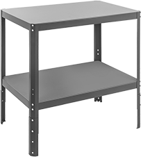 Image of Product. Front orientation. Tables. Adjustable-Height Steel Tables, Stationary.