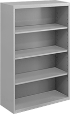 Image of Product. Front orientation. Shelving. Bookcases, Stationary.