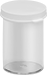 Image of Product. Front orientation. Jars. Plastic Jars, Style A.
