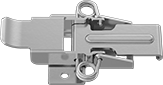 Image of Product. Front orientation. Draw Latches. Strikeless Draw Latches, Style P.