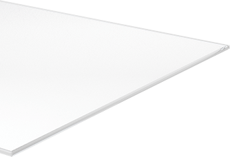 Image of Product. Front orientation. Clear High-Strength UV-Resistant Acrylic, 24" x 24" x 1/4".