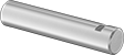 Image of Product. Front orientation. Made-to-Order Pins. Made-to-Order Pins, Plain × Set Screw Flat.