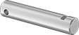 Image of Product. Front orientation. Made-to-Order Pins. Made-to-Order Pins, Through Hole × Set Screw Flat.