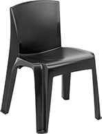 Image of Product. Style G. Front orientation. Chairs. Stackable Chairs, Without Armrest, Style G.
