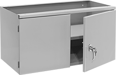 Image of Product. Front orientation. Workbench Cabinets. 2 Doors.