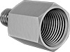 Inch-to-NPT Male-Female Hex Thread Adapters