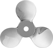 Image of Product. Front orientation. Mixer Propellers. Sanitary Mixer Propellers.
