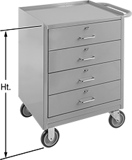 Image of Product. Front orientation. Contains Annotated. Workbenches. Narrow-Width Cabinet Workbenches, Style B.