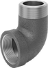 Medium-Pressure Iron and Steel Threaded Pipe Fittings