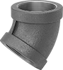 Medium-Pressure Iron and Steel Threaded Pipe Fittings