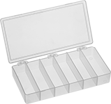 Image of Product. Front orientation. Organizer Boxes. Chemical-Resistant Compartmented Organizer Boxes, Style E.