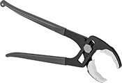 Image of Product. Front orientation. Adjustable Pliers. Nonmarring Adjustable Pliers, Curved Jaw with Nylon Jaw Pad, Cushion Grip.