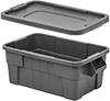 Food Industry Nestable Plastic Tote Boxes