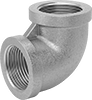 Low-Pressure Galvanized Iron and Steel Threaded Pipe Fittings