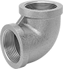 Low-Pressure Galvanized Iron and Steel Threaded Pipe Fittings