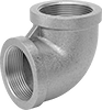 Low-Pressure Galvanized Iron and Steel Threaded Pipe Fittings