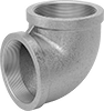 Low-Pressure Galvanized Iron and Steel Threaded Pipe Fittings