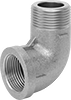 Low-Pressure Galvanized Iron and Steel Threaded Pipe Fittings