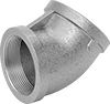 Low-Pressure Galvanized Iron and Steel Threaded Pipe Fittings