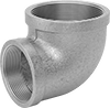 Low-Pressure Galvanized Iron and Steel Threaded Pipe Fittings
