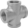 Low-Pressure Galvanized Iron and Steel Threaded Pipe Fittings